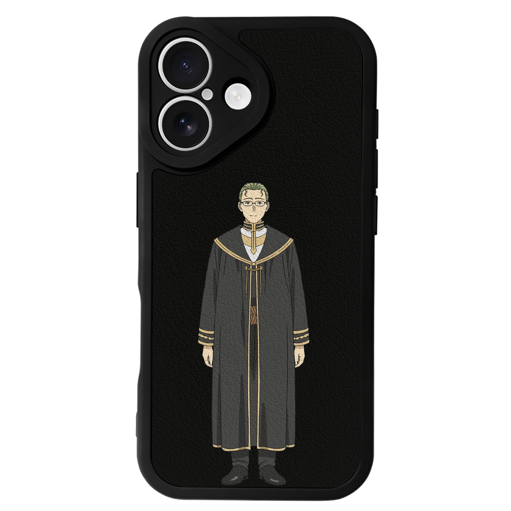 （画像用） 葬送のフリーレン Frieren 【iPhone 16シリーズ対応】シリコンスマホケース（レザー調） 材質：シリコン